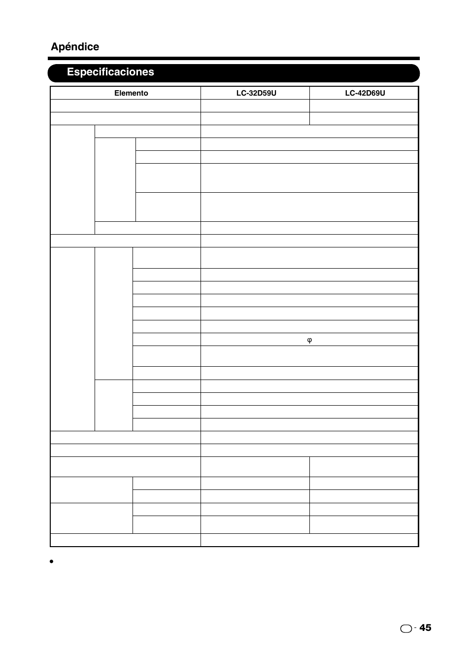 Urgekſecekqpgu, Rãpfkeg | Sharp AQUOS LC-32D59U User Manual | Page 147 / 157