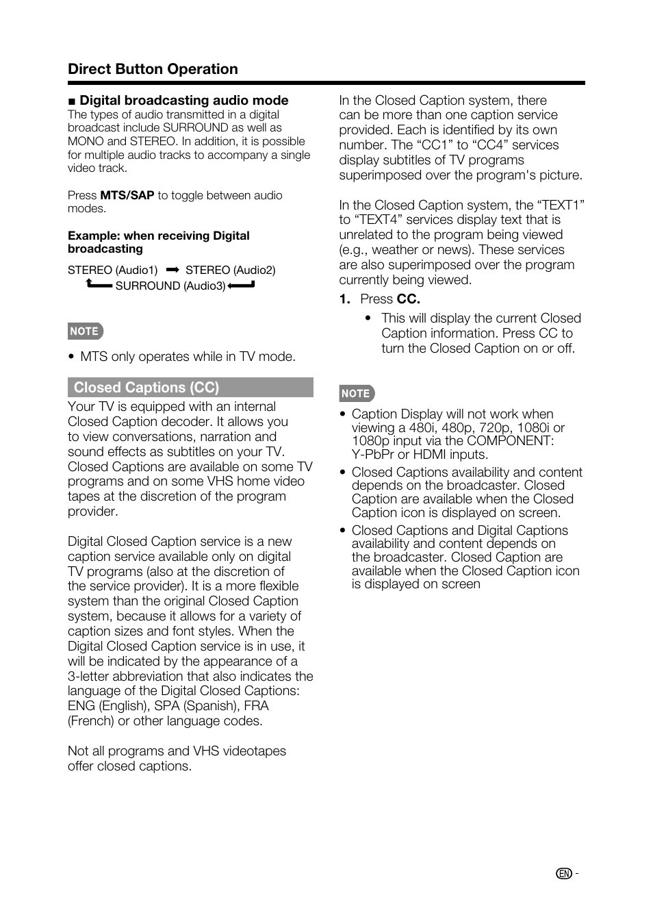 Sharp AQUOS LC-32D59U User Manual | Page 29 / 157