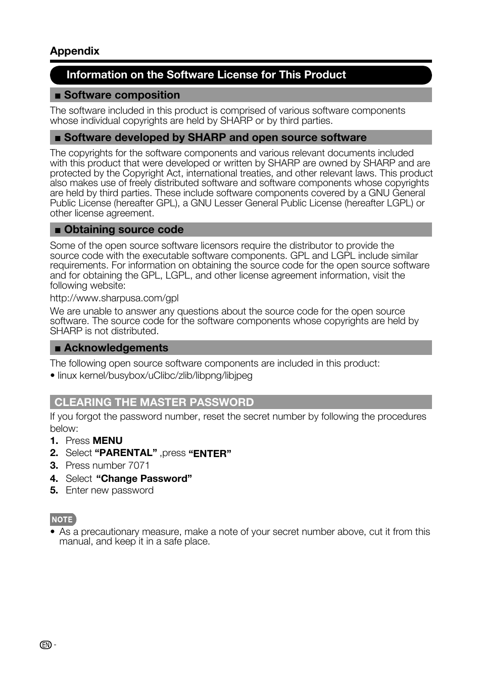 Sharp AQUOS LC-32D59U User Manual | Page 50 / 157