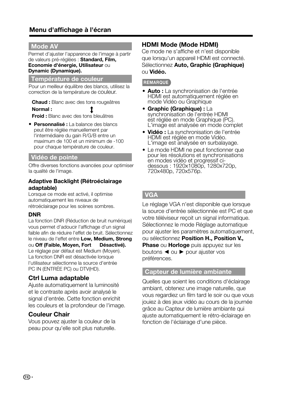 Sharp AQUOS LC-32D59U User Manual | Page 84 / 157