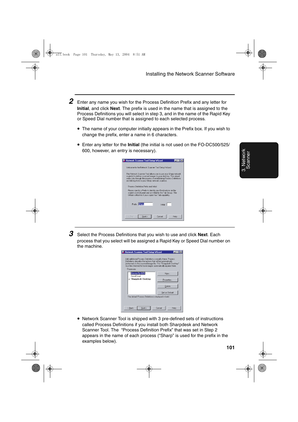 Sharp FODC525 User Manual | Page 103 / 248