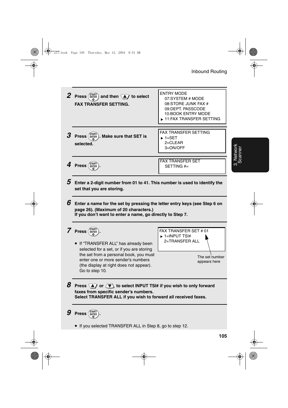 Sharp FODC525 User Manual | Page 107 / 248