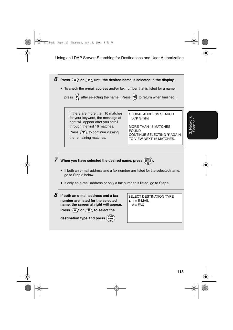 Sharp FODC525 User Manual | Page 115 / 248