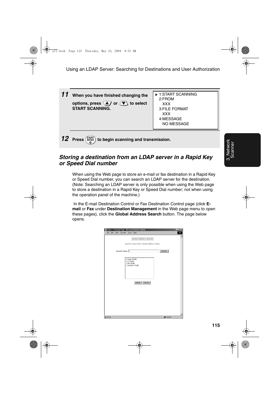 Sharp FODC525 User Manual | Page 117 / 248
