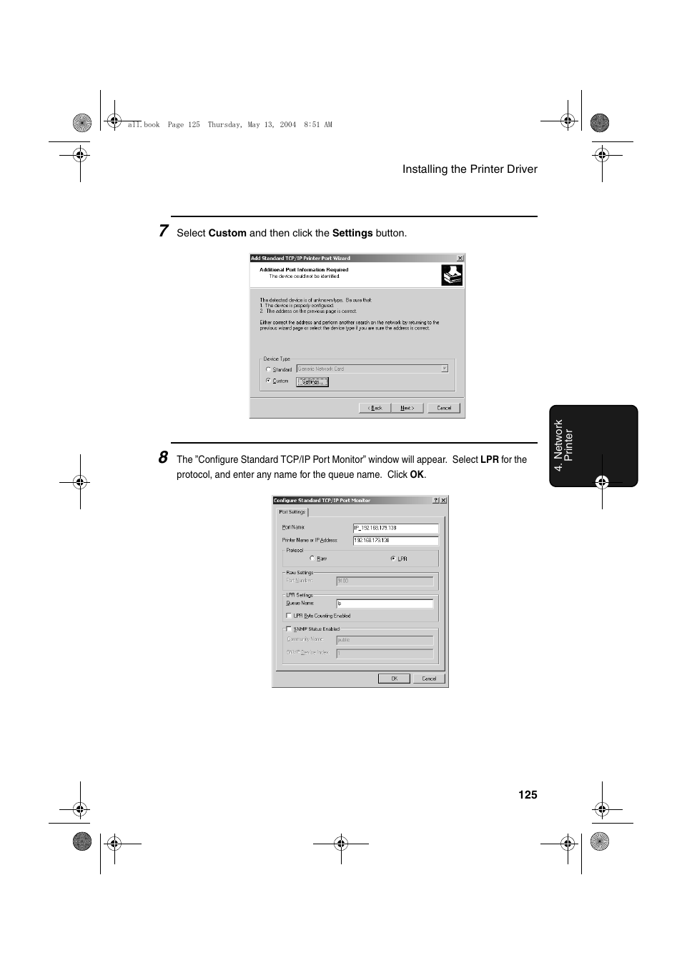 Sharp FODC525 User Manual | Page 127 / 248