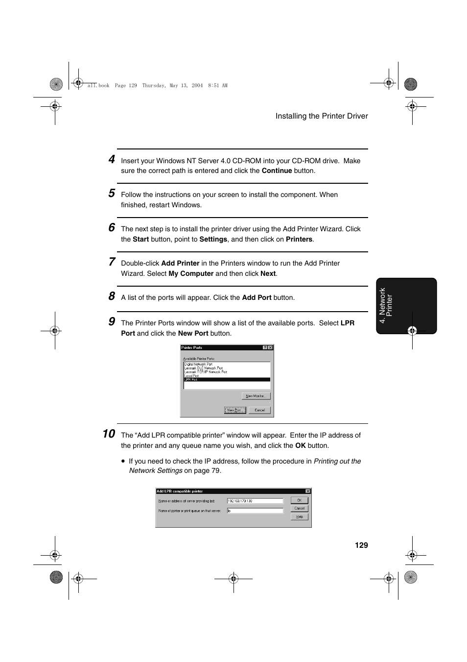 Sharp FODC525 User Manual | Page 131 / 248