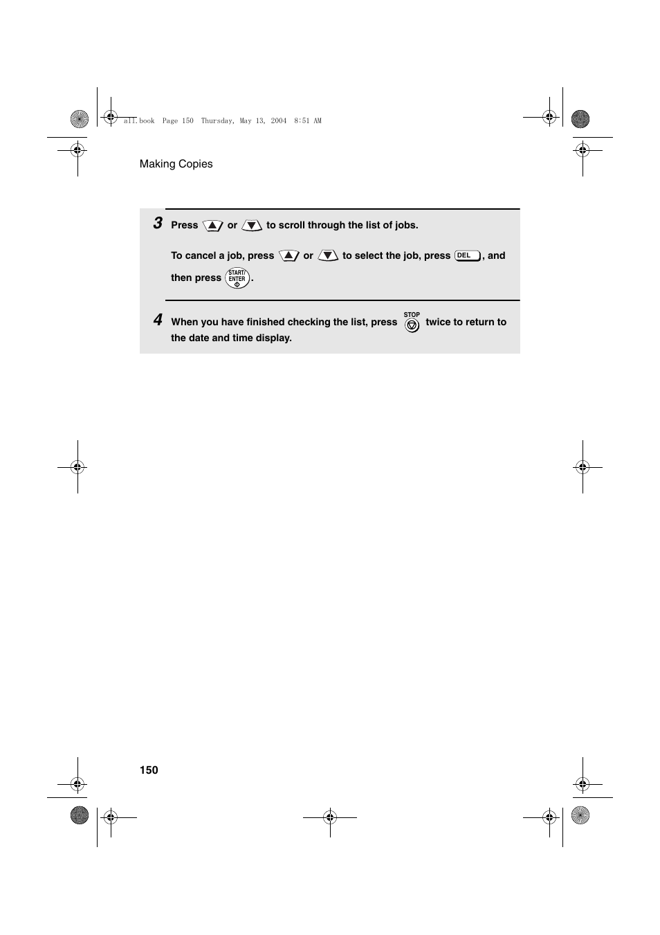 Sharp FODC525 User Manual | Page 152 / 248