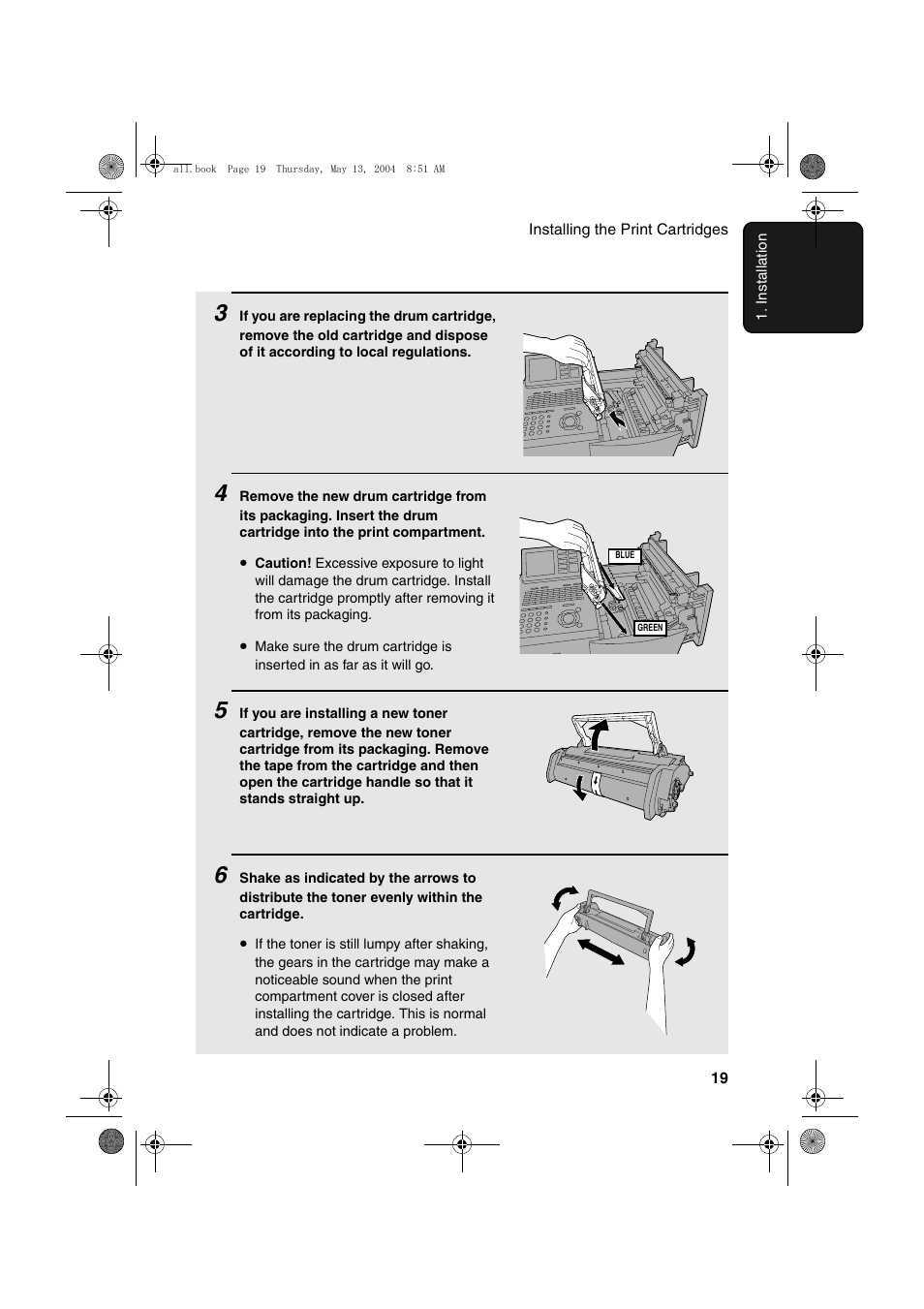 Sharp FODC525 User Manual | Page 21 / 248