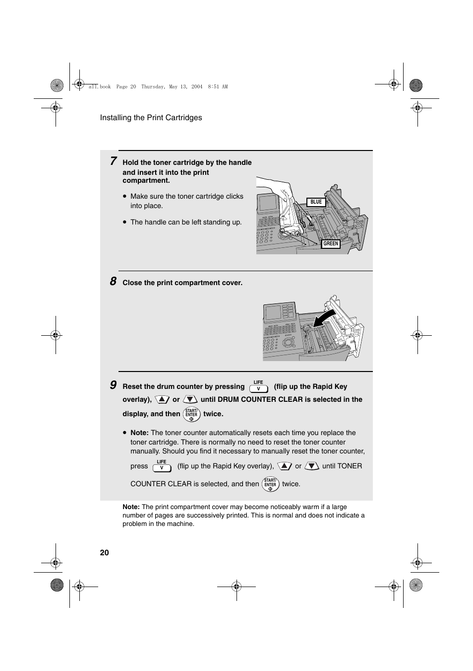 Sharp FODC525 User Manual | Page 22 / 248