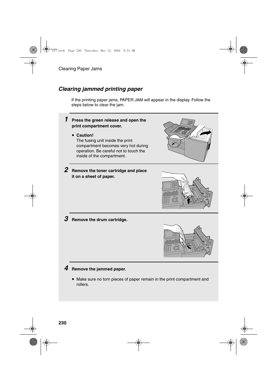 Sharp FODC525 User Manual | Page 232 / 248