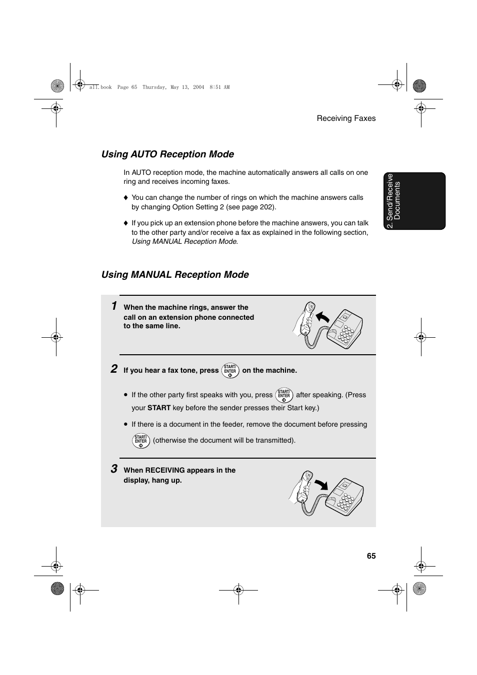 Sharp FODC525 User Manual | Page 67 / 248