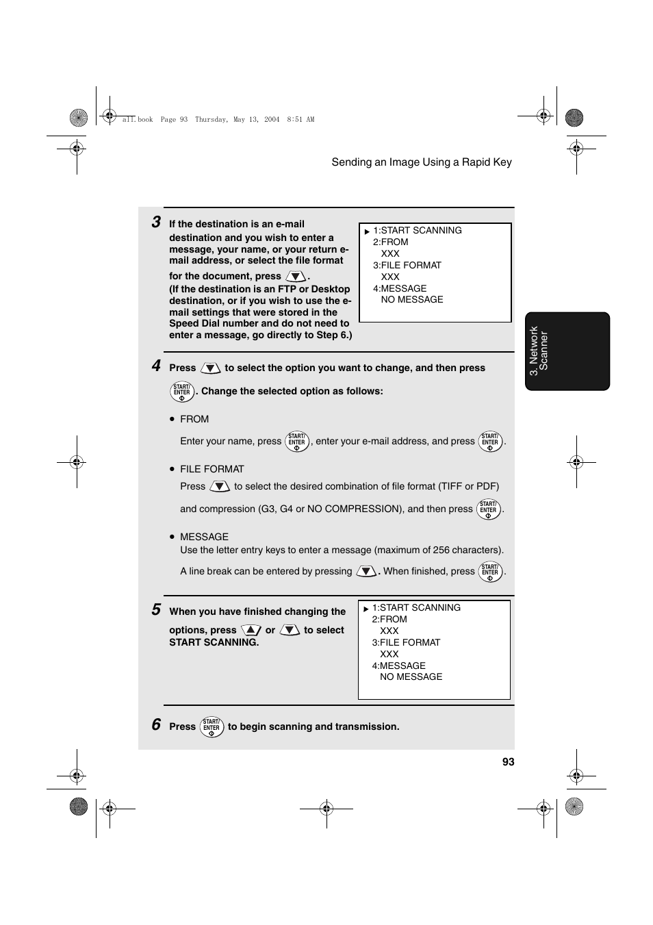 Sharp FODC525 User Manual | Page 95 / 248