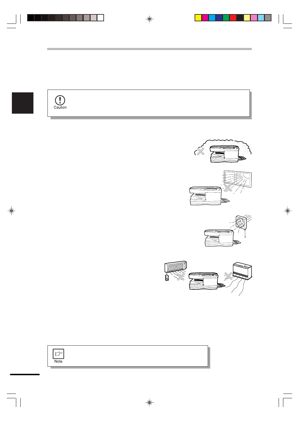 Copier installation | Sharp AR-151 User Manual | Page 10 / 52