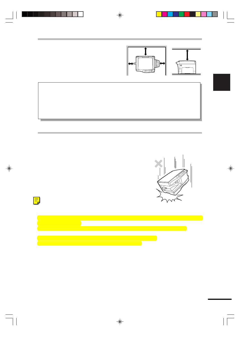 Cautions on handling | Sharp AR-151 User Manual | Page 11 / 52