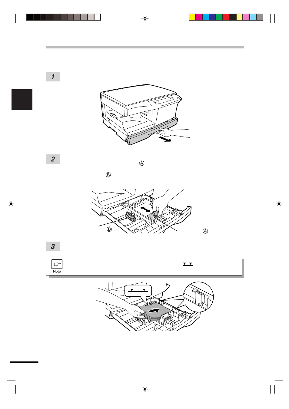 Loading copy paper | Sharp AR-151 User Manual | Page 12 / 52