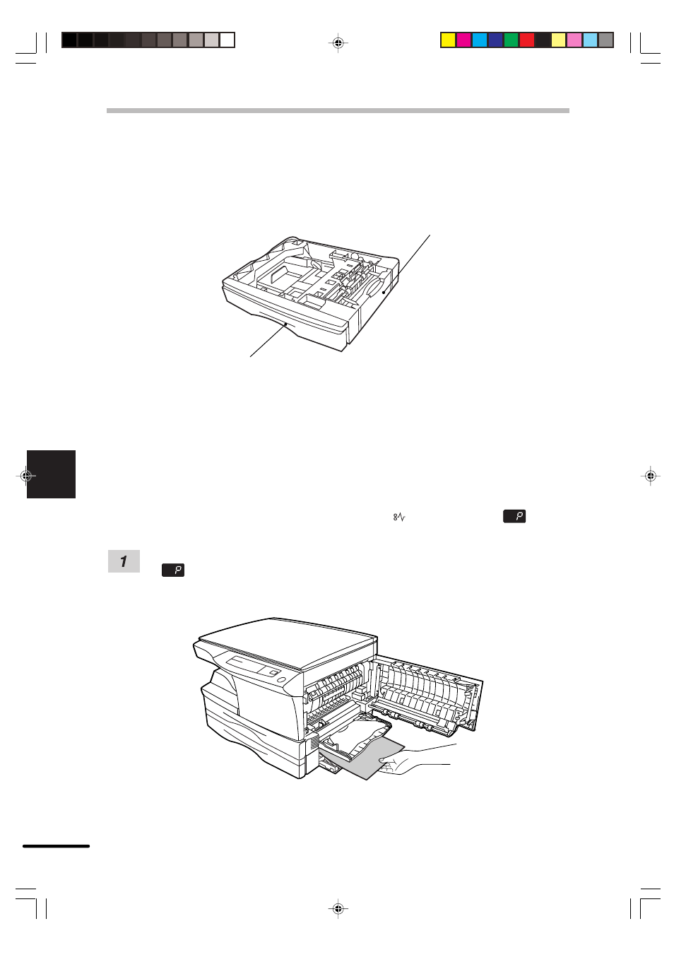 Sheet paper feed unit (ar-de9) | Sharp AR-151 User Manual | Page 42 / 52