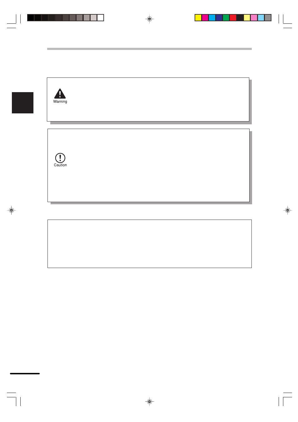 Cautions | Sharp AR-151 User Manual | Page 6 / 52