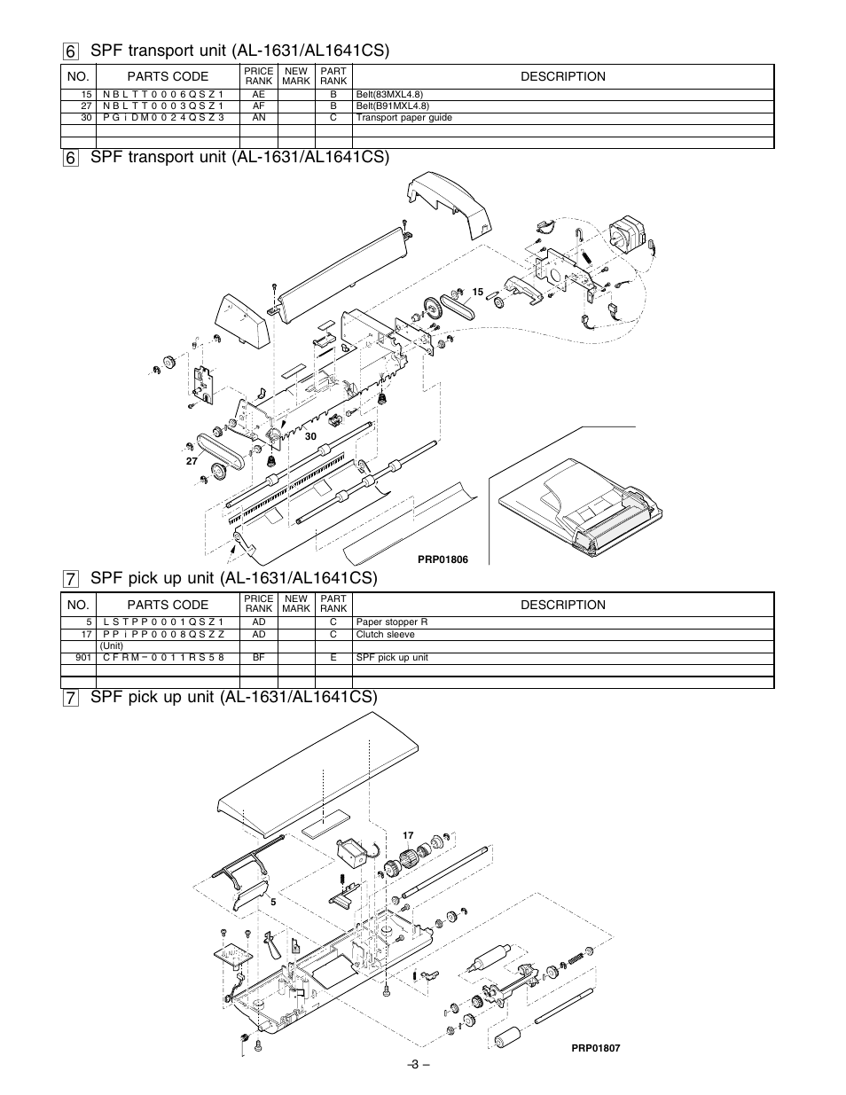Sharp AL-1641CS User Manual | Page 6 / 20