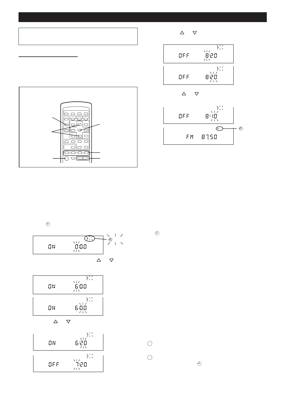 Continued), Timer recording | Sharp MD-M3H User Manual | Page 42 / 52