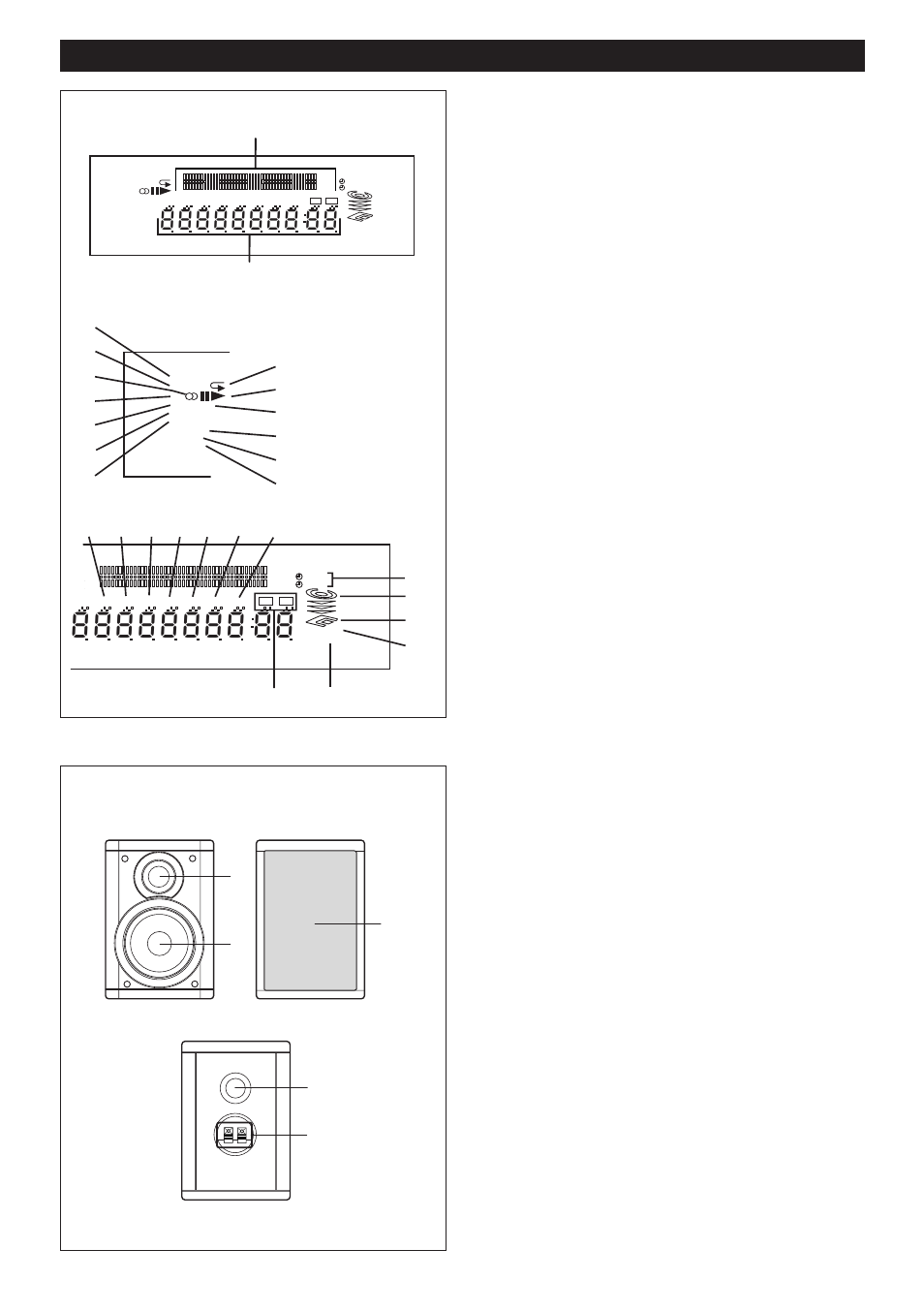 Continued), Display window | Sharp MD-M3H User Manual | Page 6 / 52