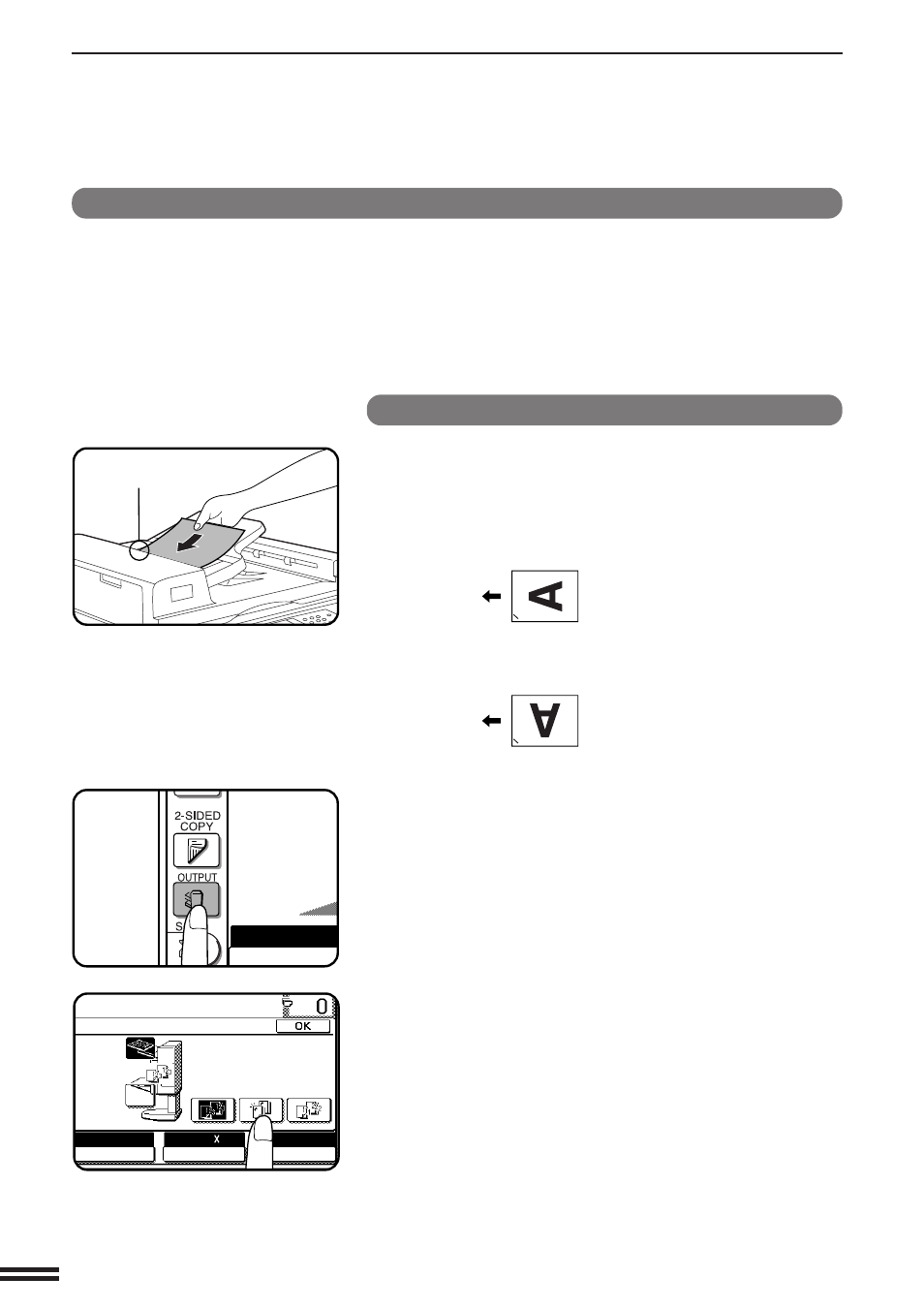 Staple sort, Using the radf, Auto exposure | Finisher (ar-fn2) | Sharp AR-337 User Manual | Page 134 / 152