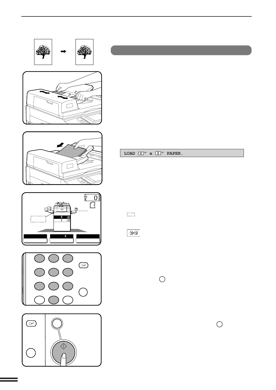 Sided copies of 1-sided originals, Using the radf | Sharp AR-337 User Manual | Page 18 / 152