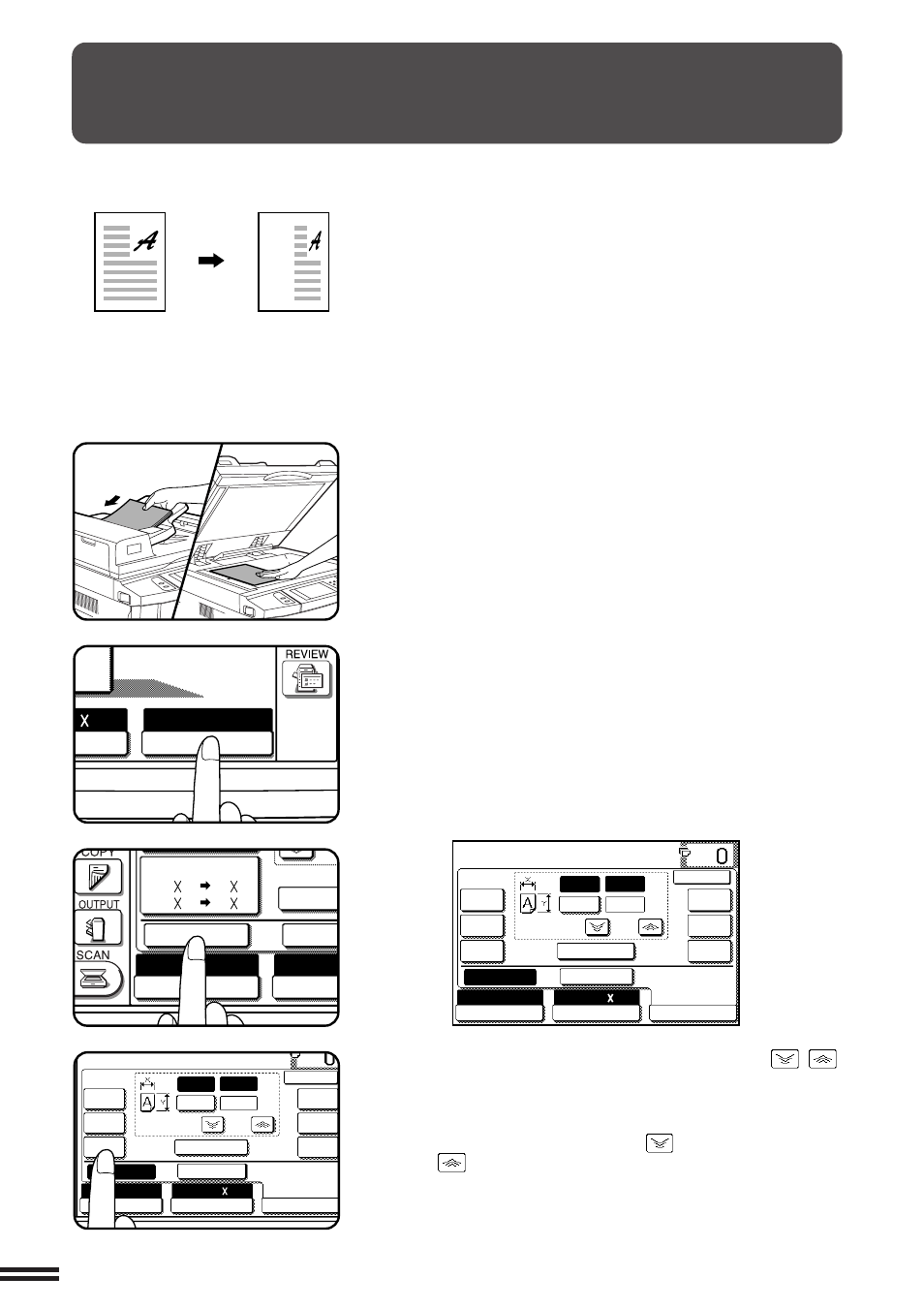 Xy zoom | Sharp AR-337 User Manual | Page 36 / 152