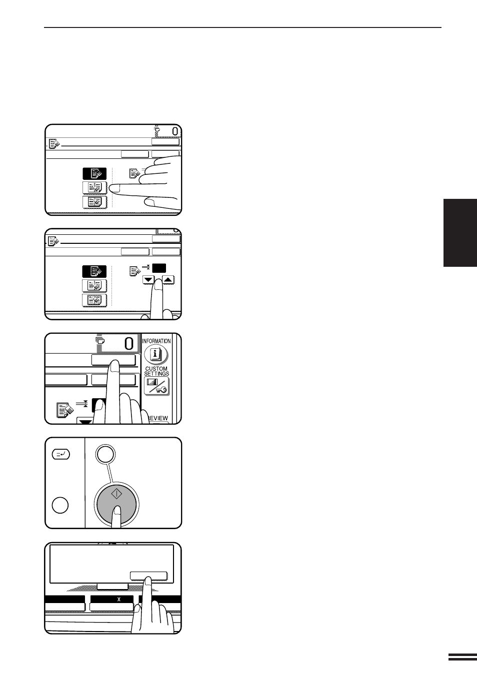 Cancel 1 ok ok, Erase | Sharp AR-337 User Manual | Page 41 / 152