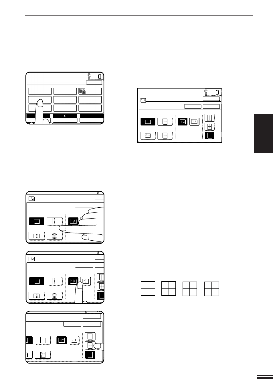 Multi shot | Sharp AR-337 User Manual | Page 45 / 152