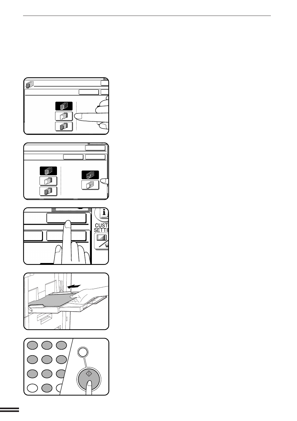 T on front cover? ncel ok ok | Sharp AR-337 User Manual | Page 48 / 152