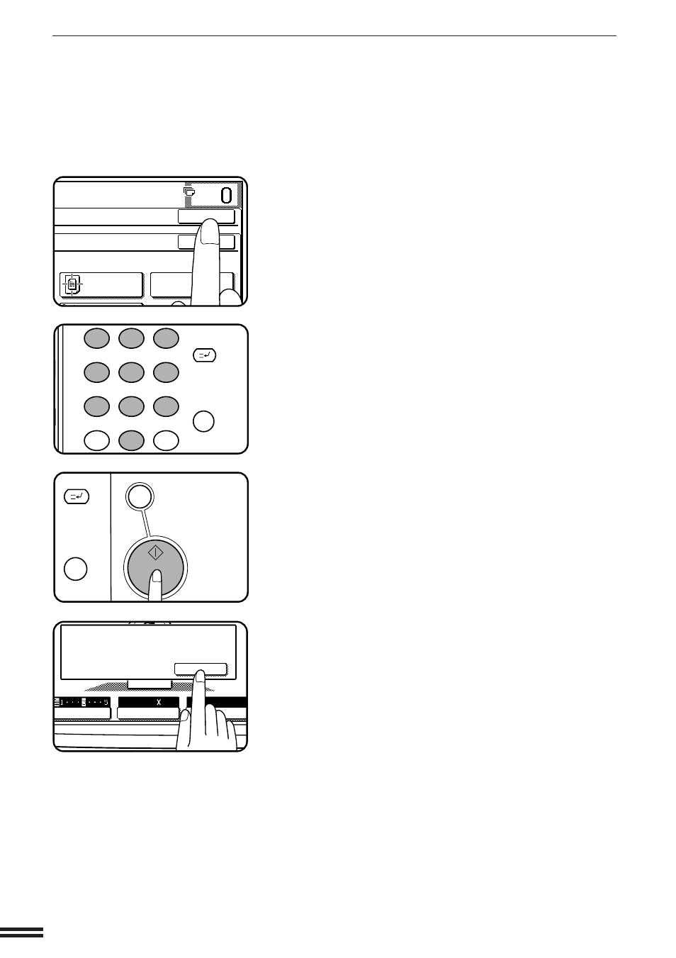 Image editing functions, Repeat copy centering ok ok | Sharp AR-337 User Manual | Page 62 / 152