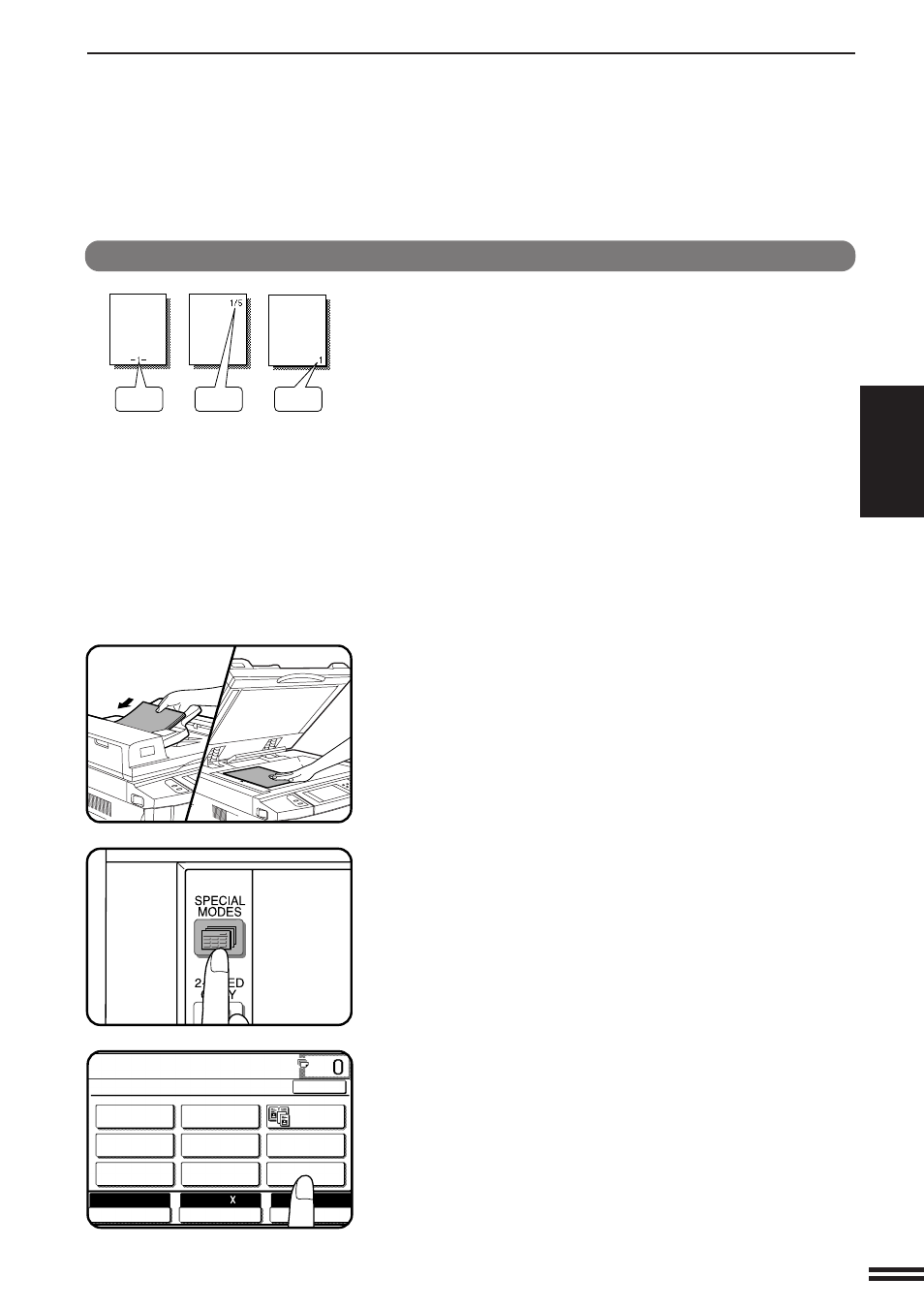 Ready to co, Page number, Text stamp | Sharp AR-337 User Manual | Page 75 / 152