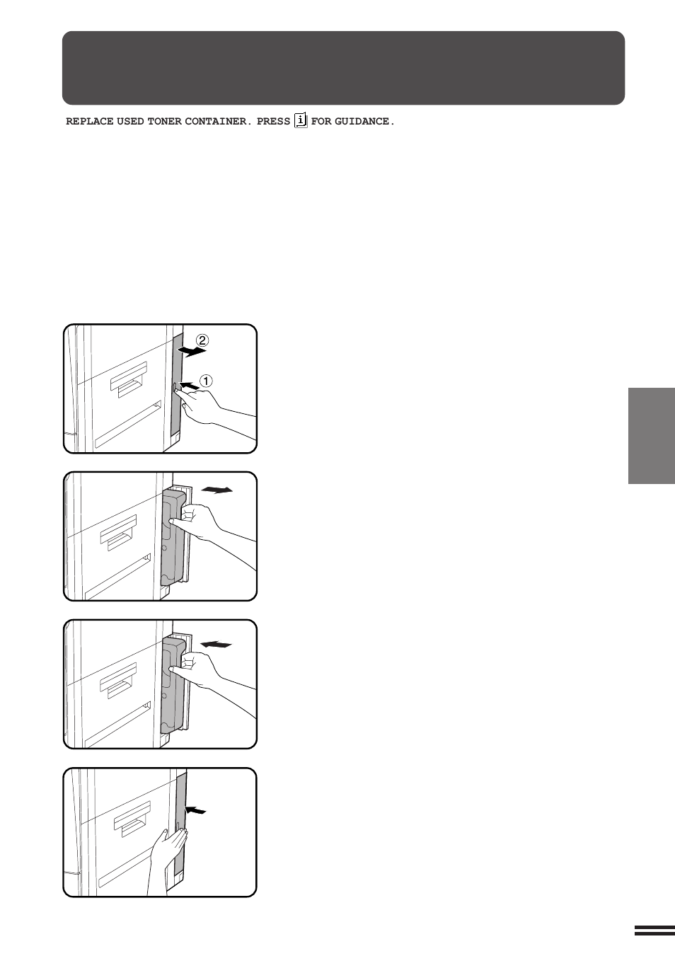 Used toner disposal | Sharp AR-337 User Manual | Page 87 / 152