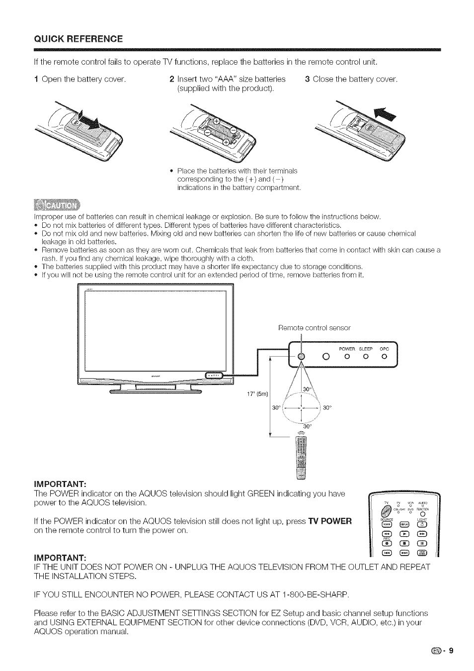 Sharp Aquos LC 42D43U User Manual | Page 10 / 61