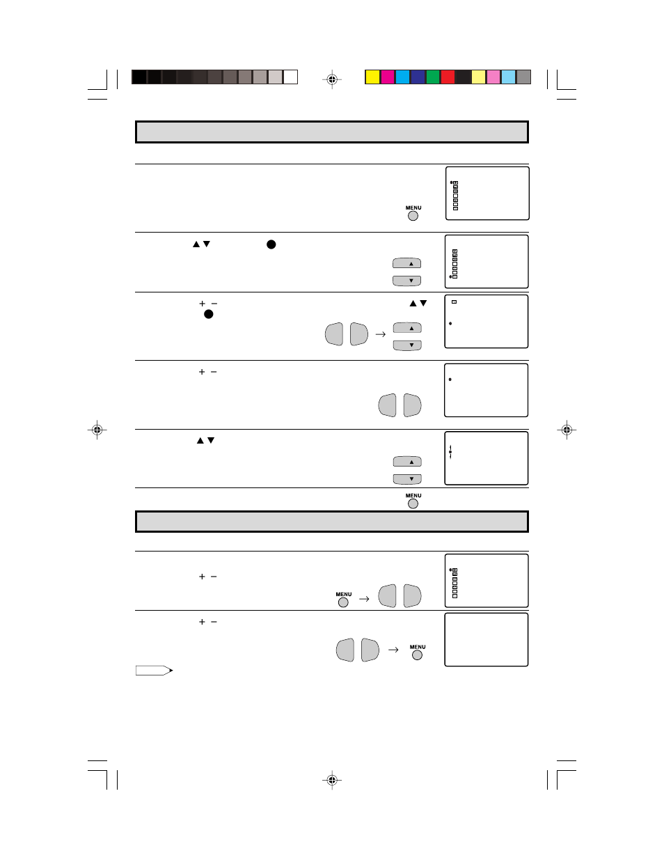 Sleep timer, Language | Sharp 36C530 User Manual | Page 10 / 60