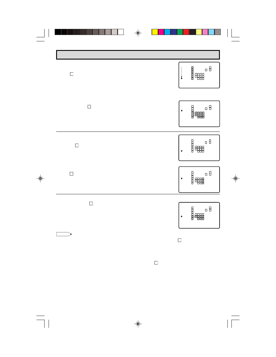 Parent control (v-chip operation) (continued) | Sharp 36C530 User Manual | Page 16 / 60
