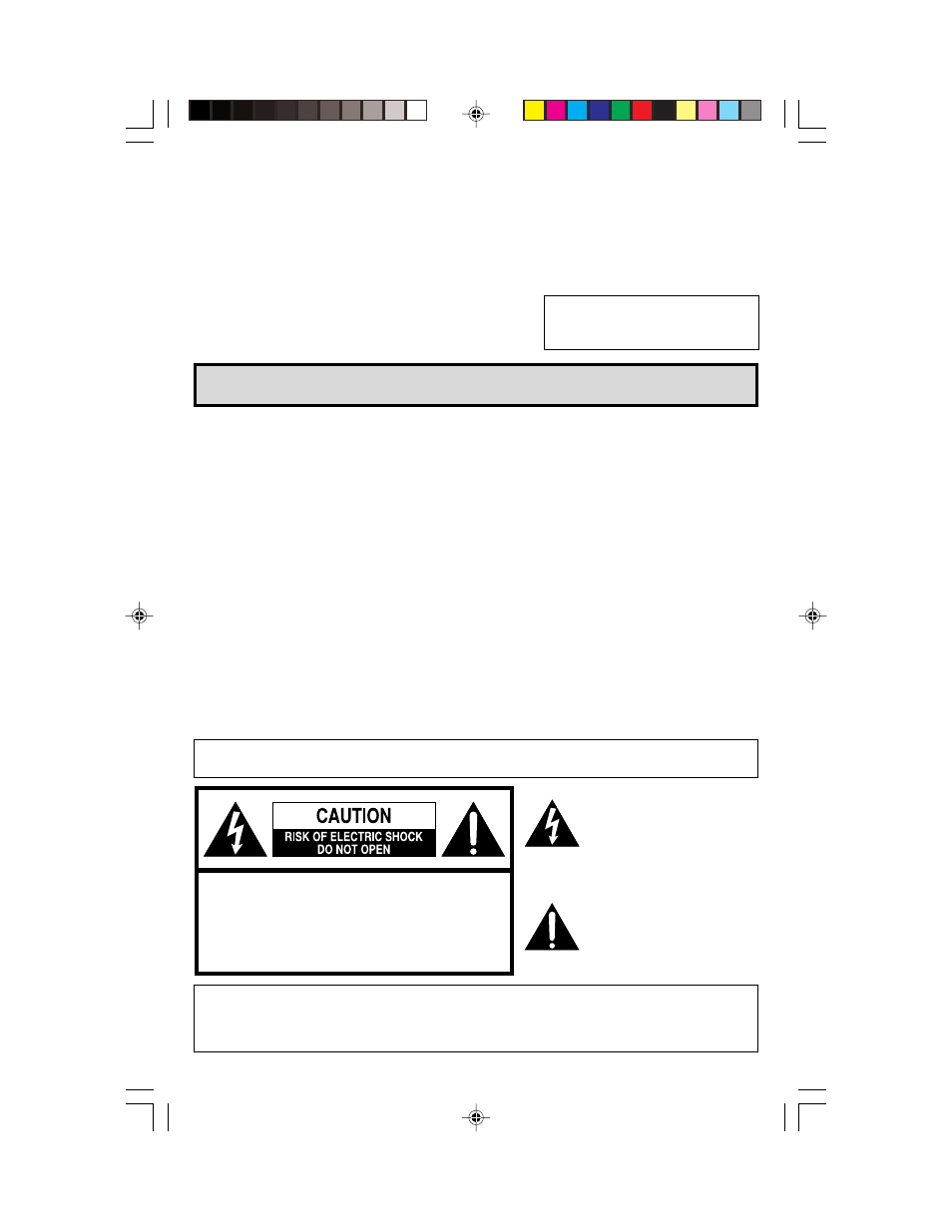 Important information, Warning | Sharp 36C530 User Manual | Page 2 / 60