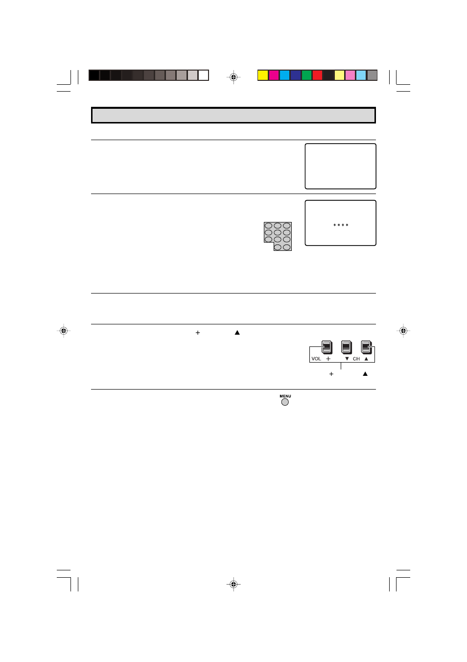 Parent control (v-chip operation) (continued) | Sharp 36C530 User Manual | Page 22 / 60