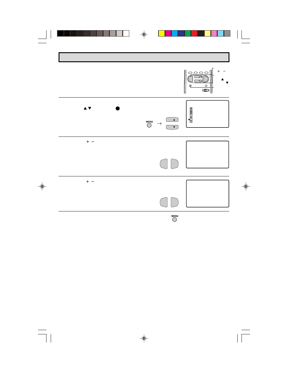 Energy save, Press menu to access the main menu screen, Press vol k / l to select “on | Press menu to exit | Sharp 36C530 User Manual | Page 26 / 60