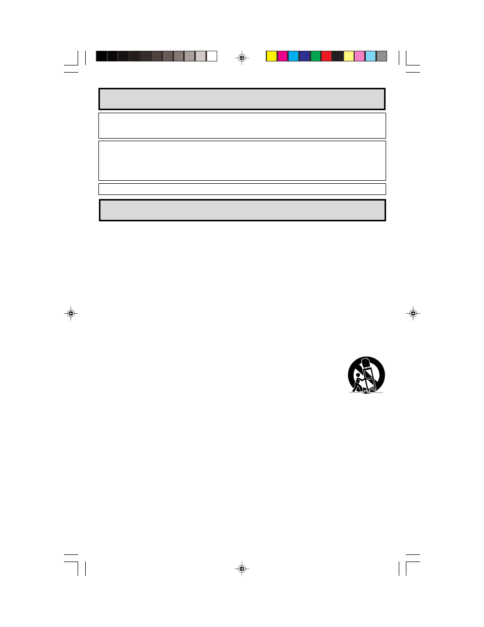 Important information, Important safeguards, Caution | Continued) | Sharp 36C530 User Manual | Page 3 / 60