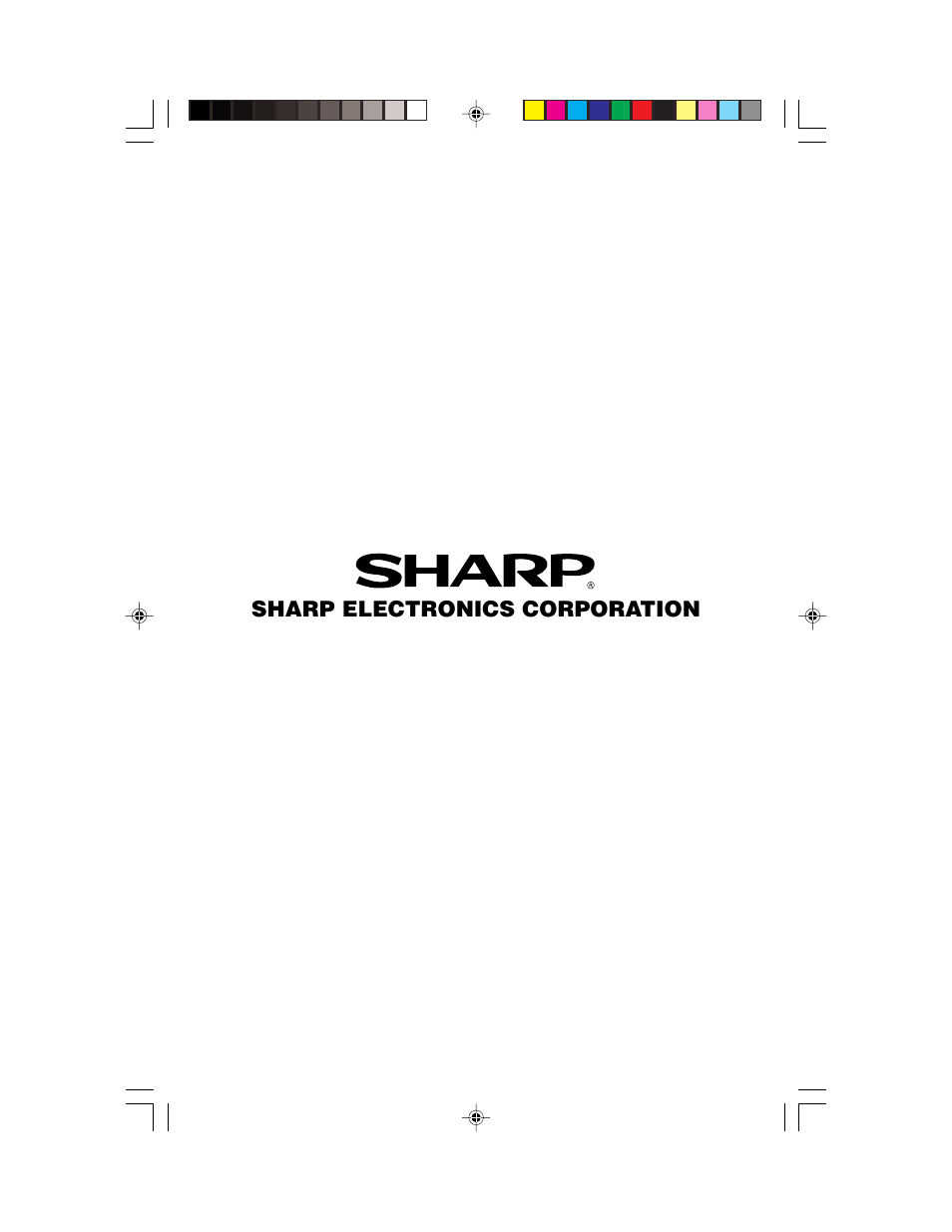 Sharp electronics corporation | Sharp 36C530 User Manual | Page 60 / 60