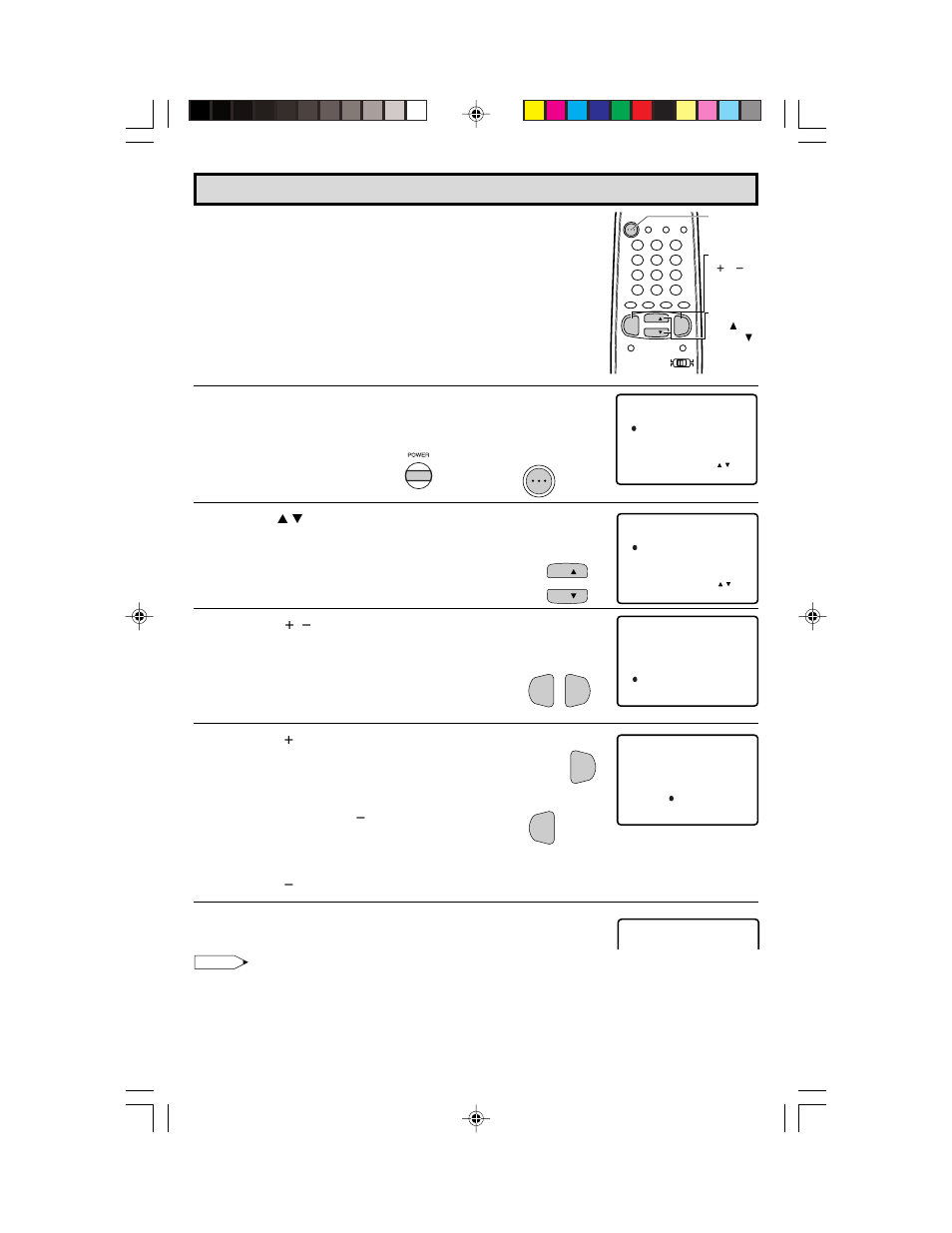 Ez setup during first use, Press vol k / l to access the ez setup screen | Sharp 36C530 User Manual | Page 8 / 60