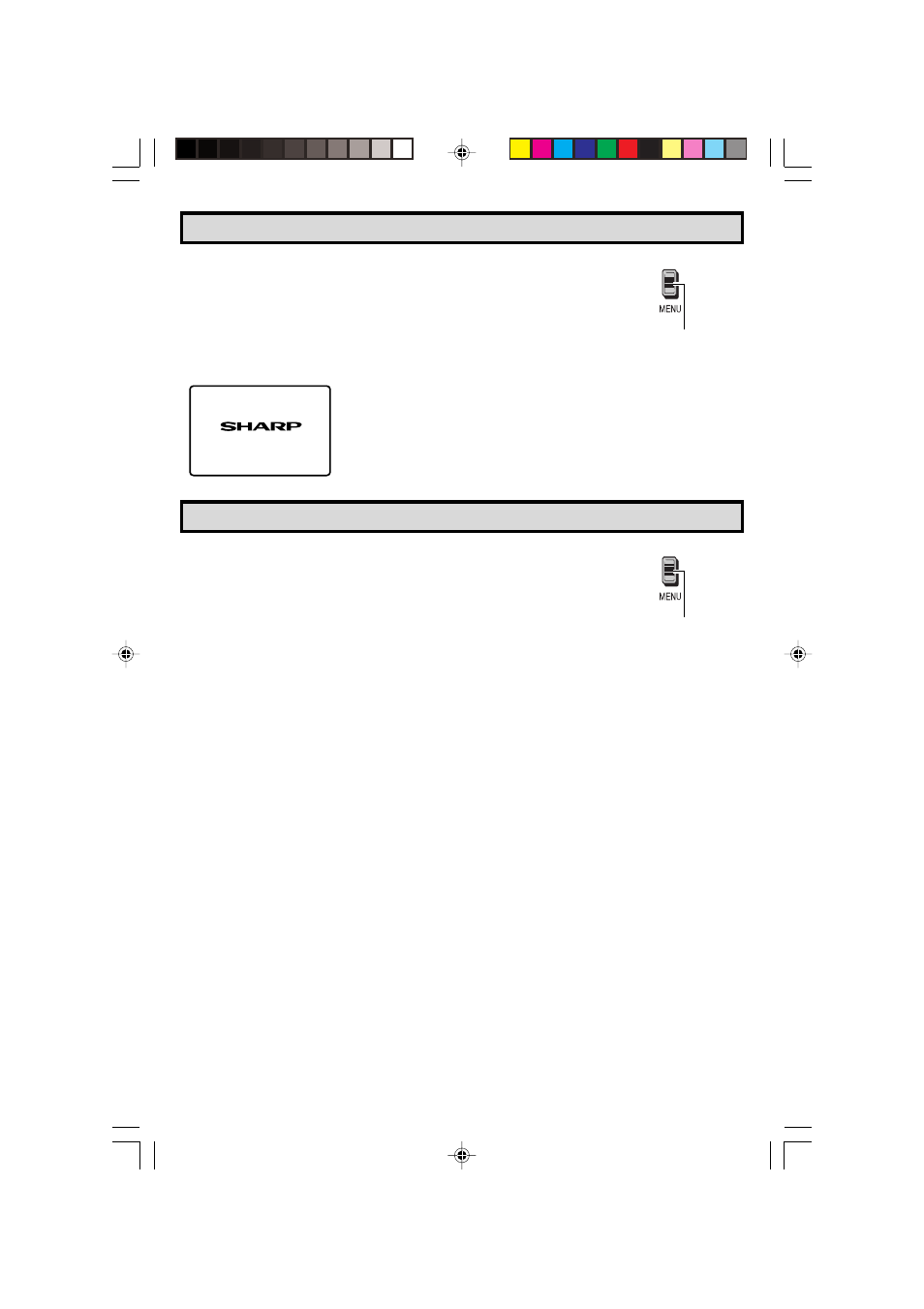Demo mode | Sharp 36C530 User Manual | Page 9 / 60