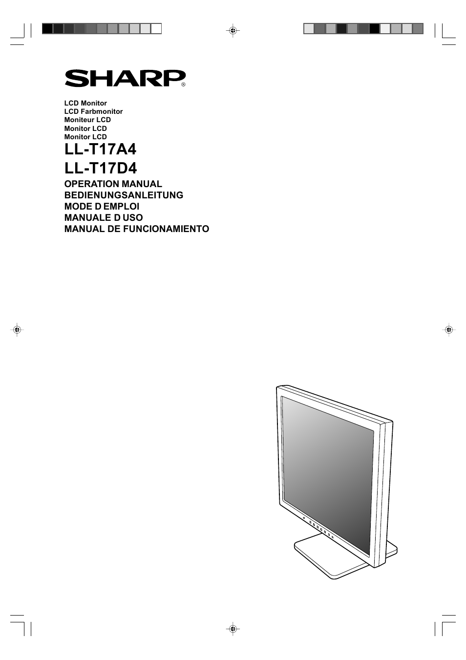 Sharp LL-T17A4 User Manual | 132 pages