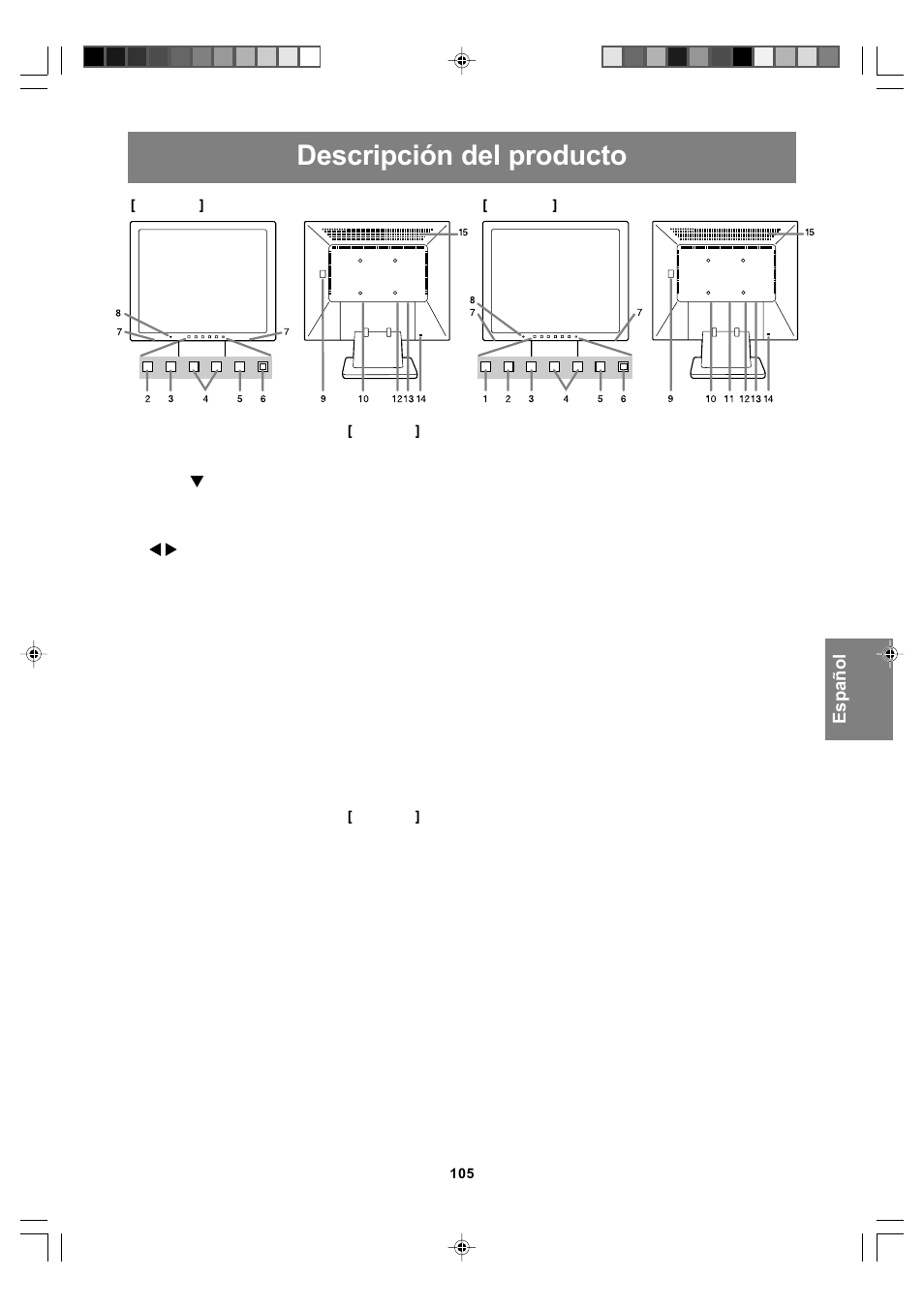 Descripción del producto | Sharp LL-T17A4 User Manual | Page 105 / 132