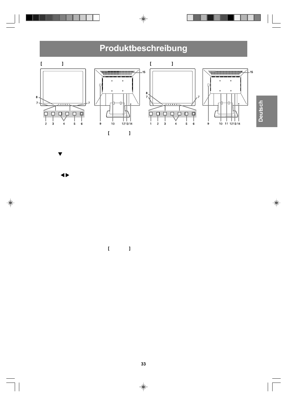 Produktbeschreibung | Sharp LL-T17A4 User Manual | Page 33 / 132