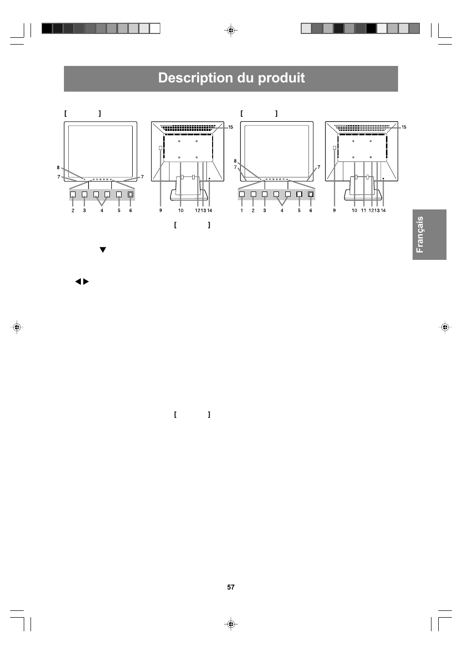 Description du produit | Sharp LL-T17A4 User Manual | Page 57 / 132