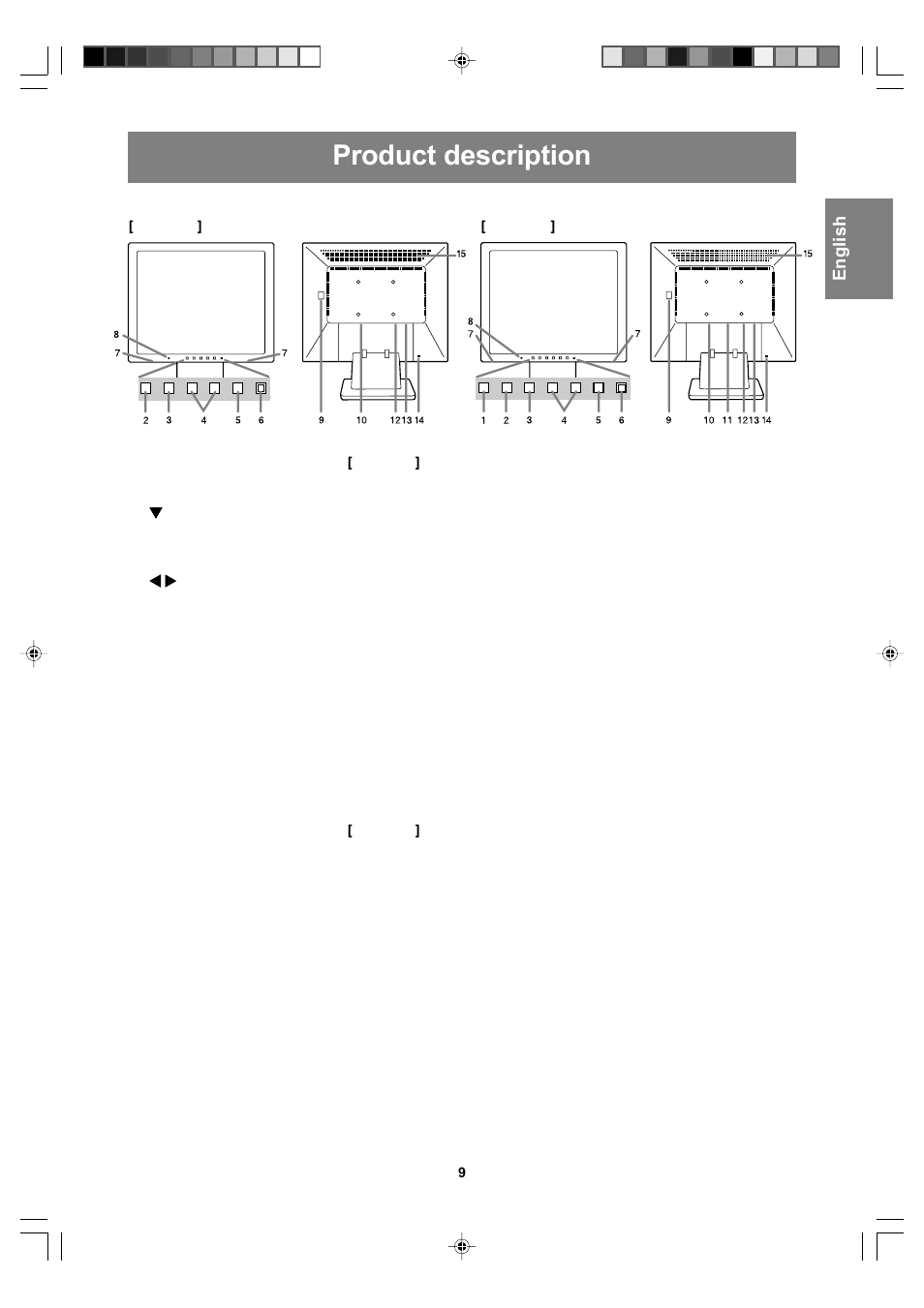 Product description | Sharp LL-T17A4 User Manual | Page 9 / 132