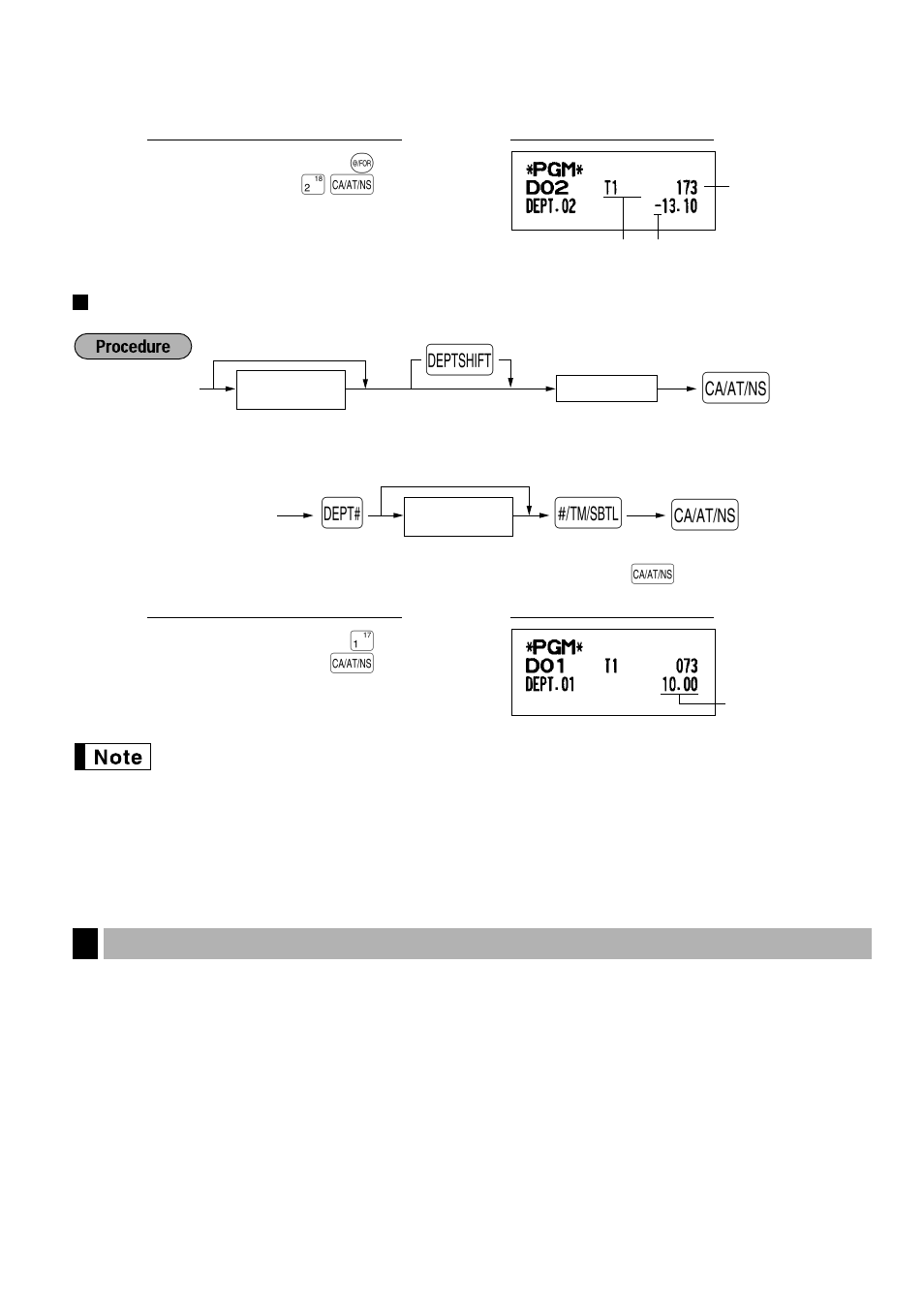 Preset unit price | Sharp ELECTRONIC CASH REGISTER XE-A201 User Manual | Page 35 / 105