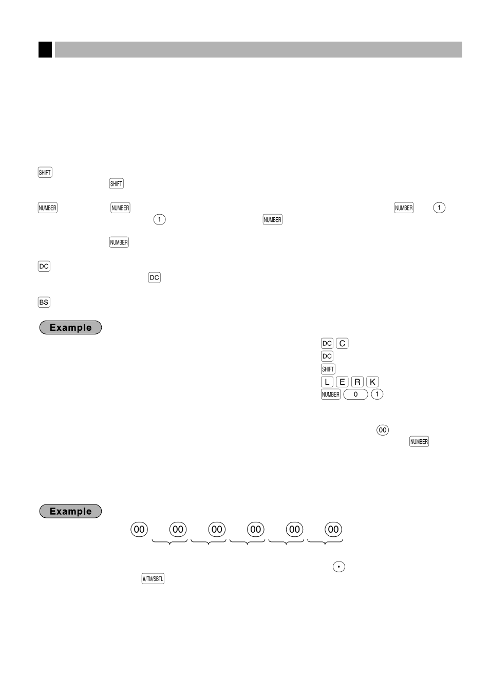 4 text programming, N 0 1 | Sharp ELECTRONIC CASH REGISTER XE-A201 User Manual | Page 41 / 105